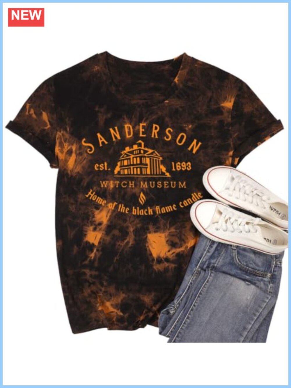 Hocus Pocus Sanderson Sisters Graphic Tee Halloween Short Sleeve Shirt